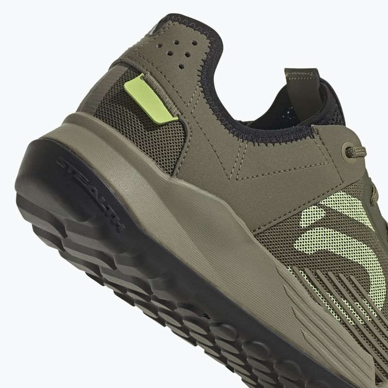 Buty rowerowe platformy męskie adidas FIVE TEN Trailcross LT focus olive/pulse lime/orbit green 10
