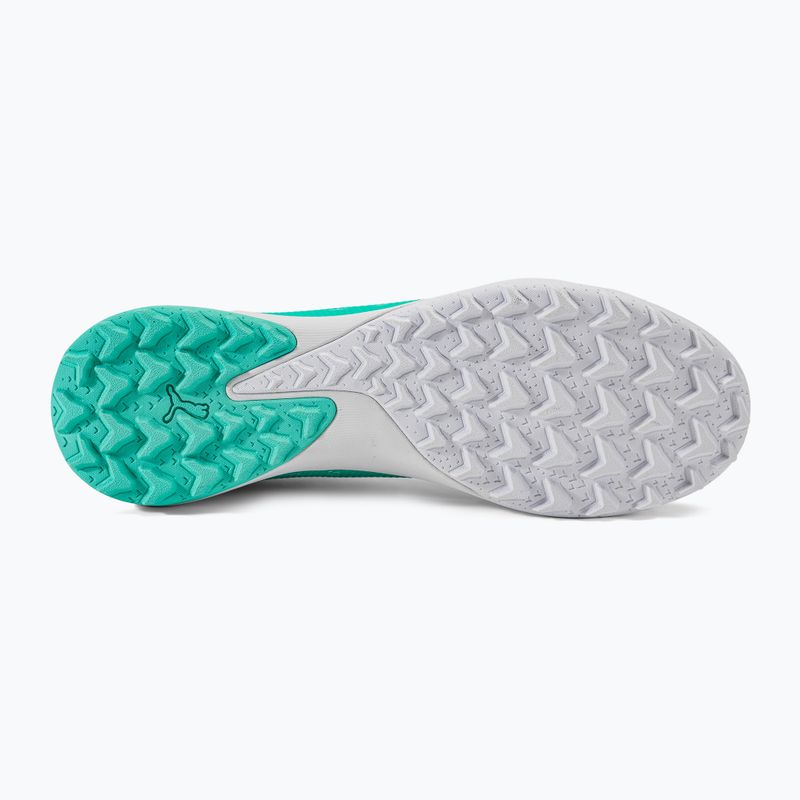 Buty piłkarskie męskie PUMA Ultra Match TT electric peppermint/puma white/fast yellow 5