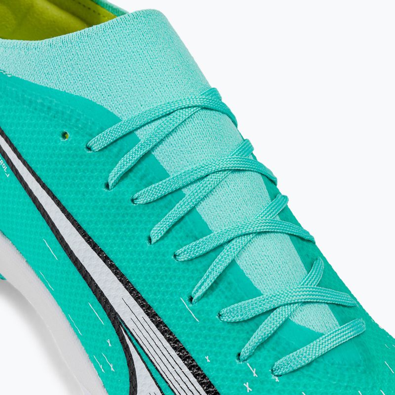 Buty piłkarskie męskie PUMA Ultra Match TT electric peppermint/puma white/fast yellow 8