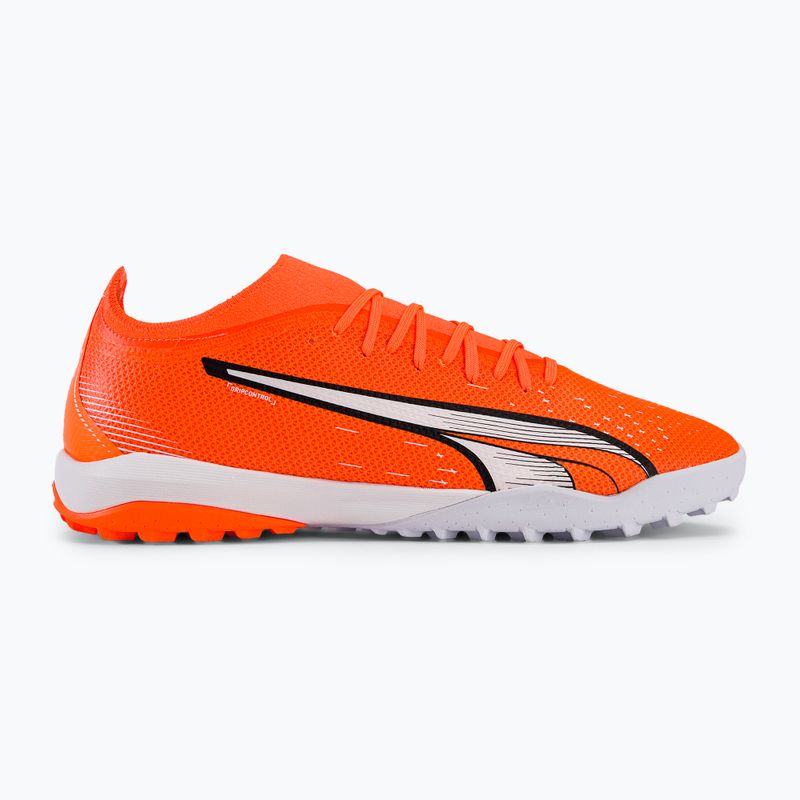 Buty piłkarskie męskie PUMA Ultra Match TT ultra orange/puma white/blue glimmer 2