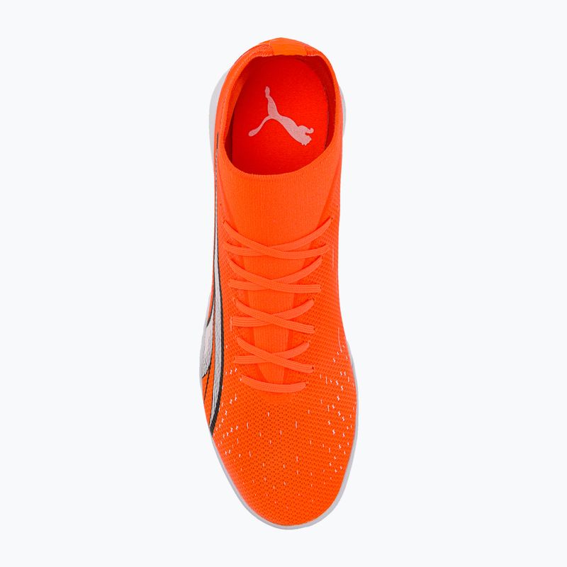 Buty piłkarskie męskie PUMA Ultra Match TT ultra orange/puma white/blue glimmer 6