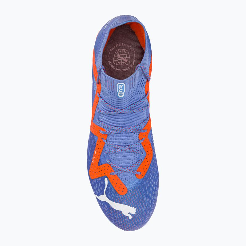 Buty piłkarskie męskie PUMA Future Ultimate MXSG blue glimmer/puma white/ultra orange 6