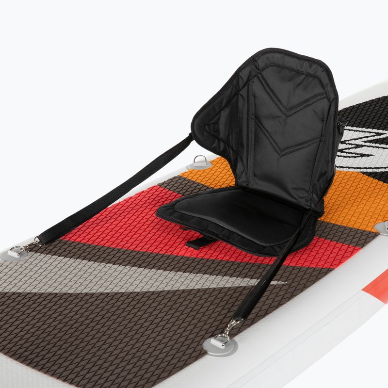 Zestaw deska SUP pompowana F2 Sector Combo 12'2'' red/orange 4