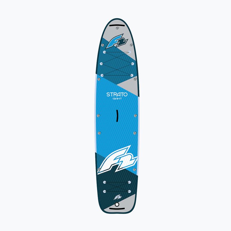Zestaw deska SUP pompowana F2 Strato Giant 12'2" Double Combo blue 2