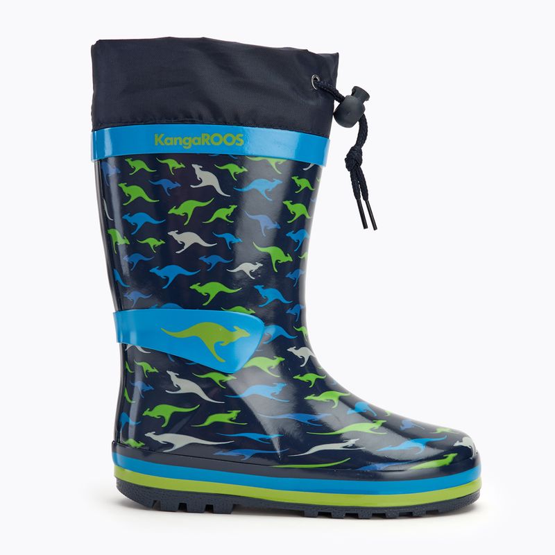 Kalosze dziecięce KangaROOS K-Rain dk navy/kangaroo 2