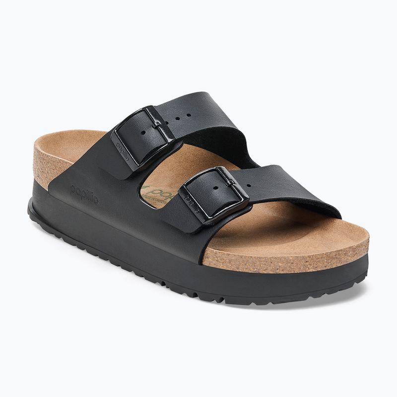 Klapki BIRKENSTOCK x Papillio Arizona Flex Platform Birko-Flor Narrow black 8
