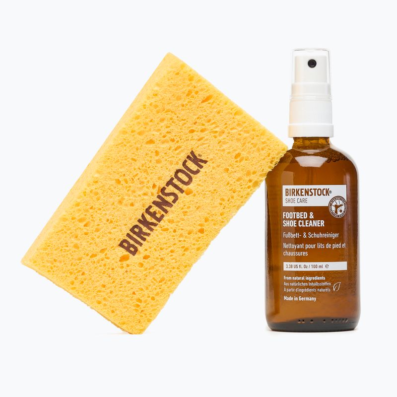 Zestaw do czyszczenia butów BIRKENSTOCK Footbed and Shoe Cleaner with Sponge 100 ml multicolor