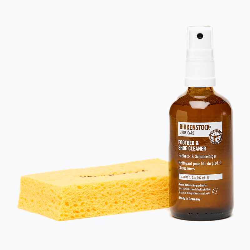 Zestaw do czyszczenia butów BIRKENSTOCK Footbed and Shoe Cleaner with Sponge 100 ml multicolor 2