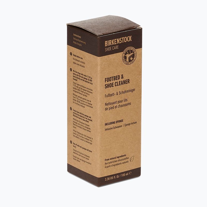 Zestaw do czyszczenia butów BIRKENSTOCK Footbed and Shoe Cleaner with Sponge 100 ml multicolor 6