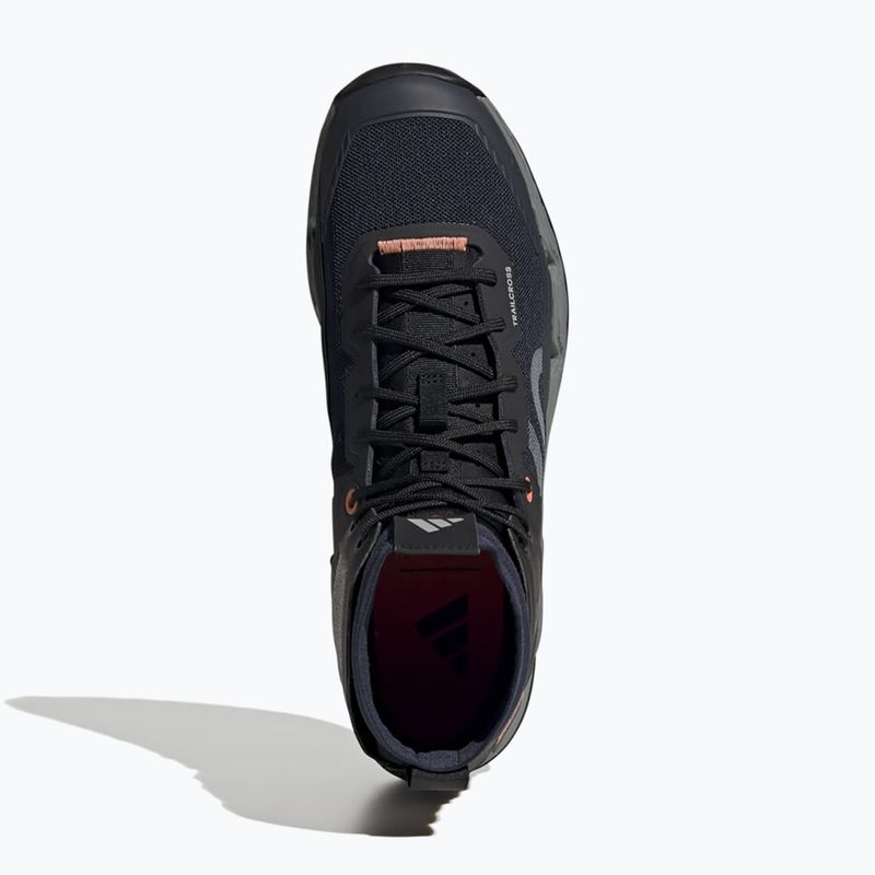 Buty rowerowe platformy męskie adidas FIVE TEN Trailcross Mid Pro legend ink/grey three/coral fusion 12