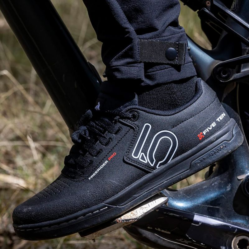 Buty rowerowe platformy męskie adidas FIVE TEN Freerider Pro core black/cloud white/cloud white 9