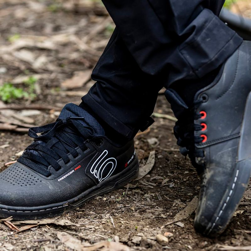 Buty rowerowe platformy męskie adidas FIVE TEN Freerider Pro core black/cloud white/cloud white 10