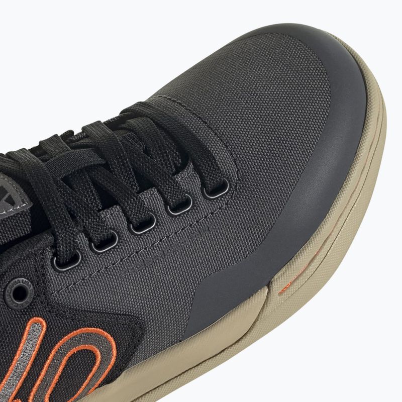 Buty rowerowe platformy damskie adidas FIVE TEN Freerider Pro Canvas W grey six/grey four/impact orange 8