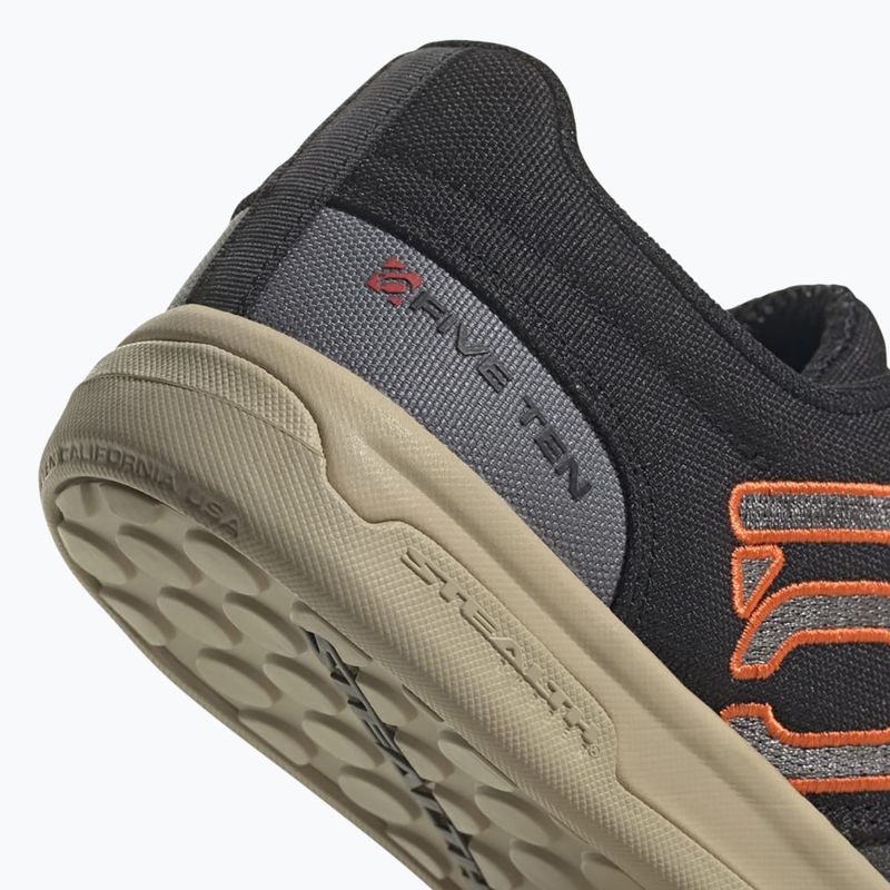 Buty rowerowe platformy damskie adidas FIVE TEN Freerider Pro Canvas W grey six/grey four/impact orange 9