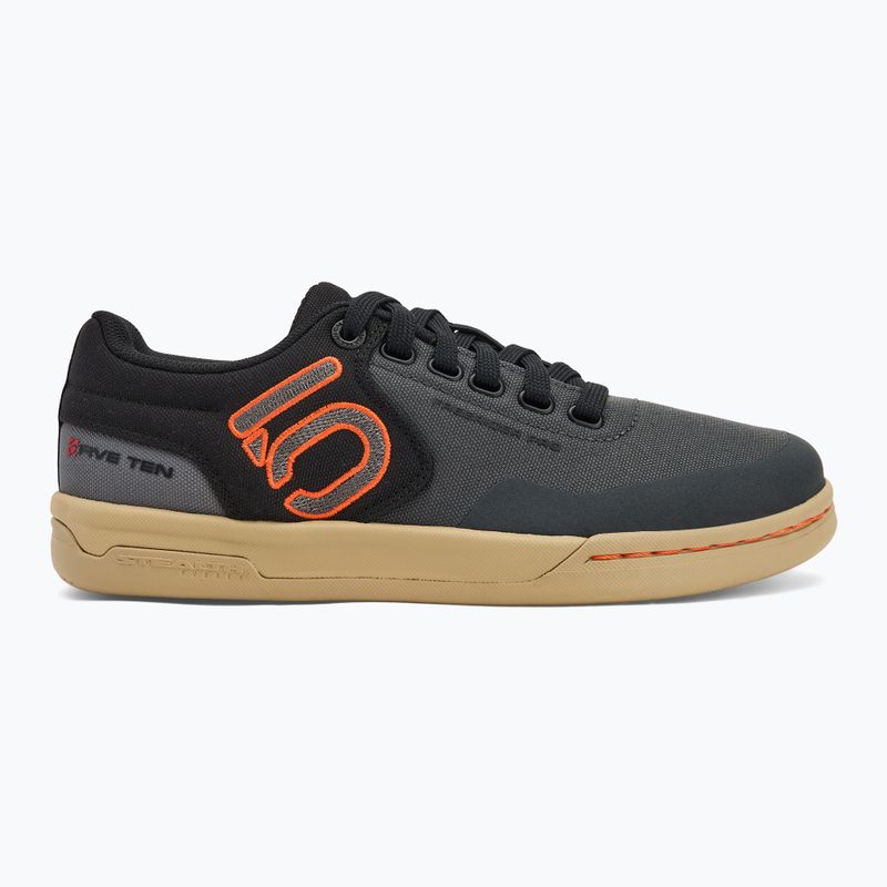 Buty rowerowe platformy damskie adidas FIVE TEN Freerider Pro Canvas W grey six/grey four/impact orange 2