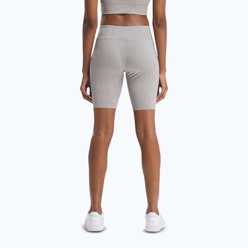 Spodenki damskie Reebok Identity Fitted medium grey heather 3