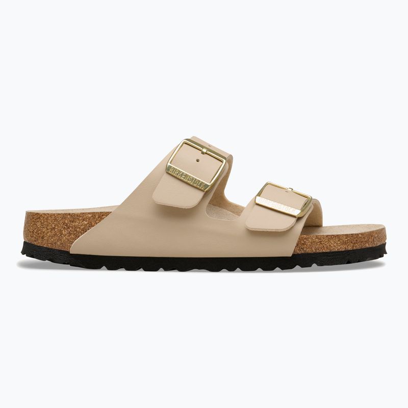 Klapki damskie BIRKENSTOCK Arizona Birko-Flor triples sandcastle/oyster 2