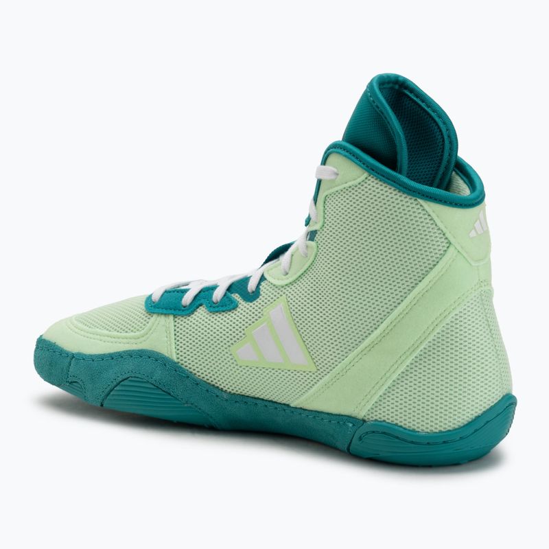 Buty bokserskie adidas Adizero semi green spark/purple team 3