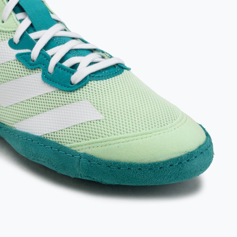 Buty bokserskie adidas Adizero semi green spark/purple team 7