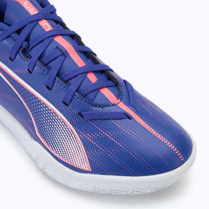 Buty piłkarskie dziecięce PUMA Ultra 5 Play IT Jr lapis lazuli/puma white/sunset gloe 7
