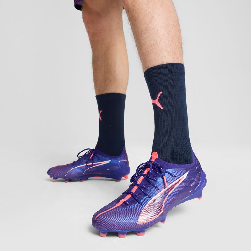 Buty piłkarskie PUMA Ultra 5 Ultimate FG lapis lazuli/puma white/sunset gloe 8