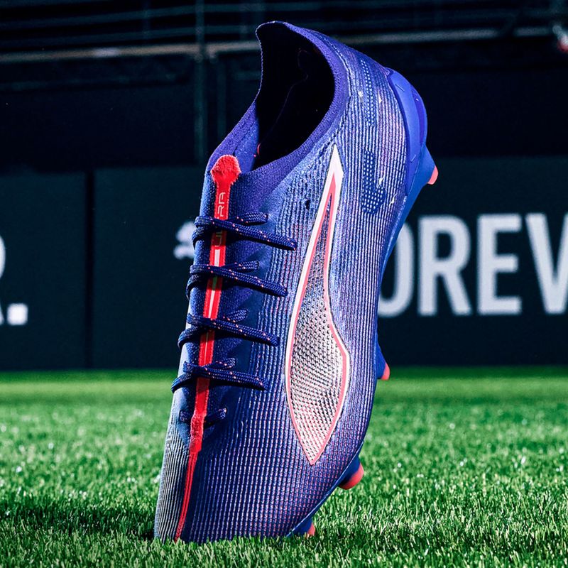 Buty piłkarskie PUMA Ultra 5 Ultimate FG lapis lazuli/puma white/sunset gloe 10