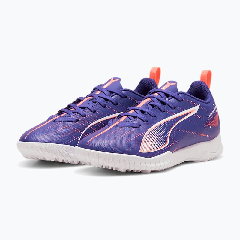 Buty piłkarskie dziecięce PUMA Ultra 5 Play TT Jr lapis lazuli/puma white/sunset glow 8