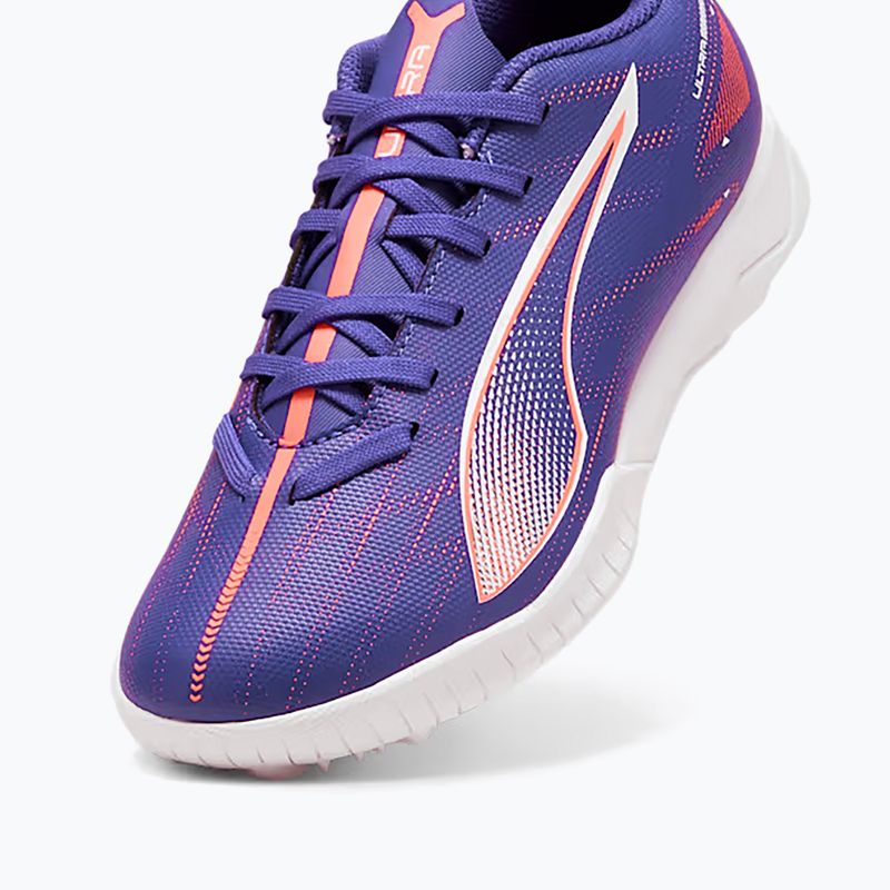 Buty piłkarskie dziecięce PUMA Ultra 5 Play TT Jr lapis lazuli/puma white/sunset glow 12