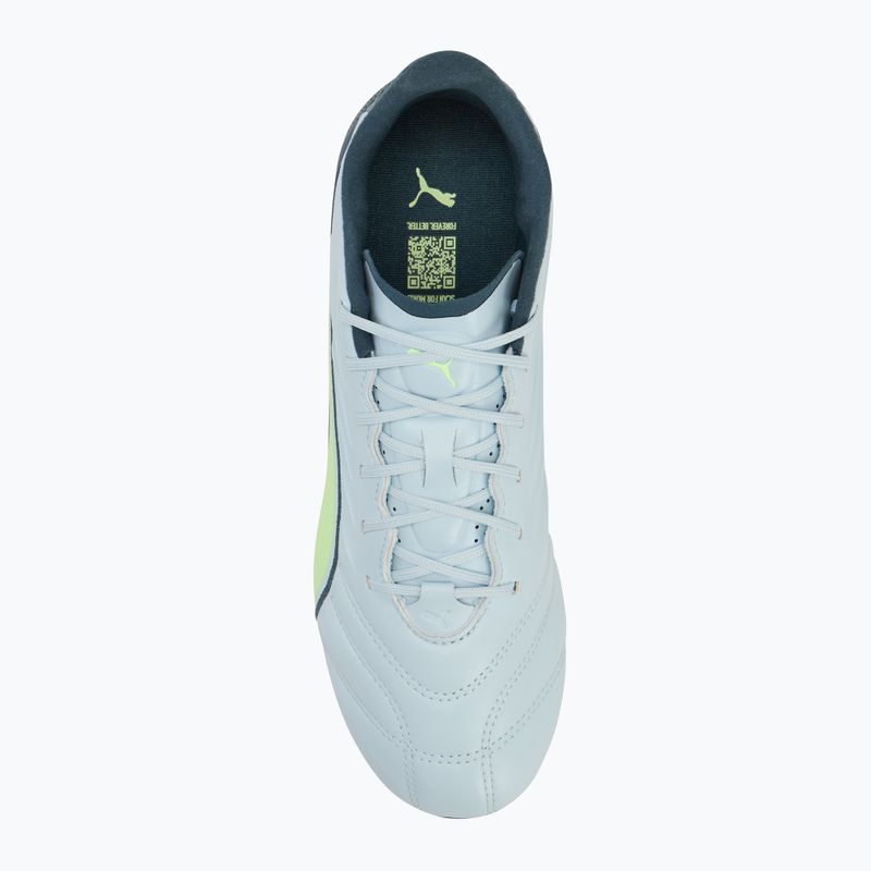 Buty piłkarskie męskie PUMA King Pro FG/AG frosted dew/fizzy apple 5