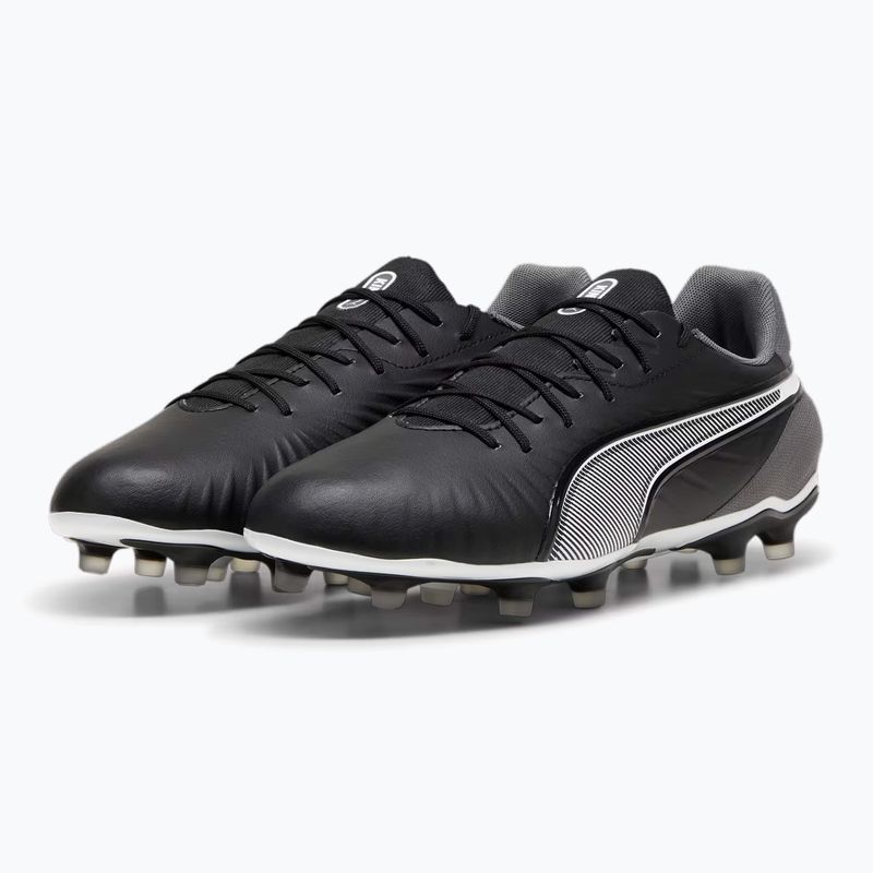 Buty piłkarskie PUMA King Match FG/AG puma black/puma white/cool dark grey 10