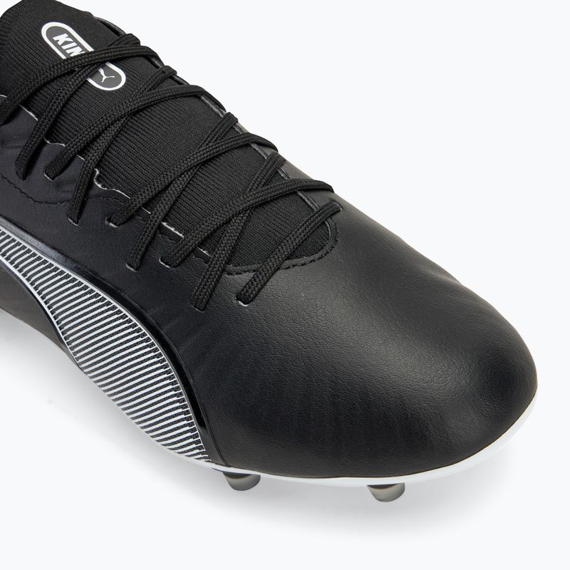Buty piłkarskie PUMA King Match FG/AG puma black/puma white/cool dark grey 7