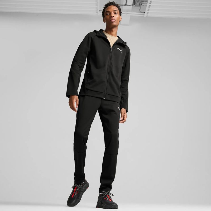 Bluza męska PUMA Evostripe Warm Hoodie FZ DK puma black 4