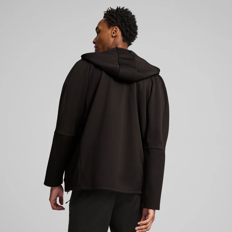 Bluza męska PUMA Evostripe Warm Hoodie FZ DK puma black 5