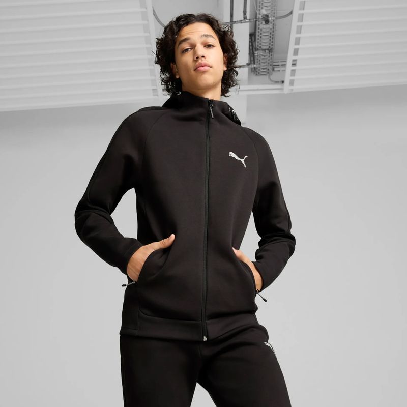 Bluza męska PUMA Evostripe Hoodie FZ DK puma black 3