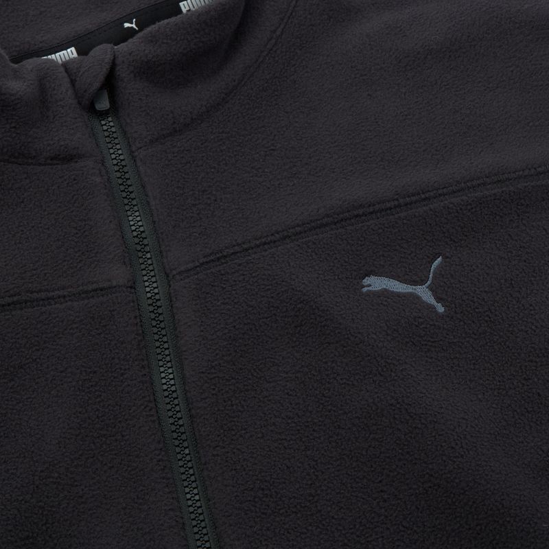 Kurtka do biegania damska PUMA Winter Tech Polar Fleece puma black 5
