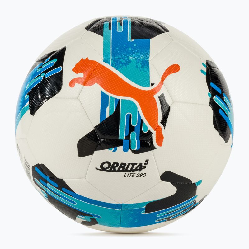 Piłka do piłki nożnej PUMA Orbita 5 Fusion Lite puma white/multicolor rozmiar 3