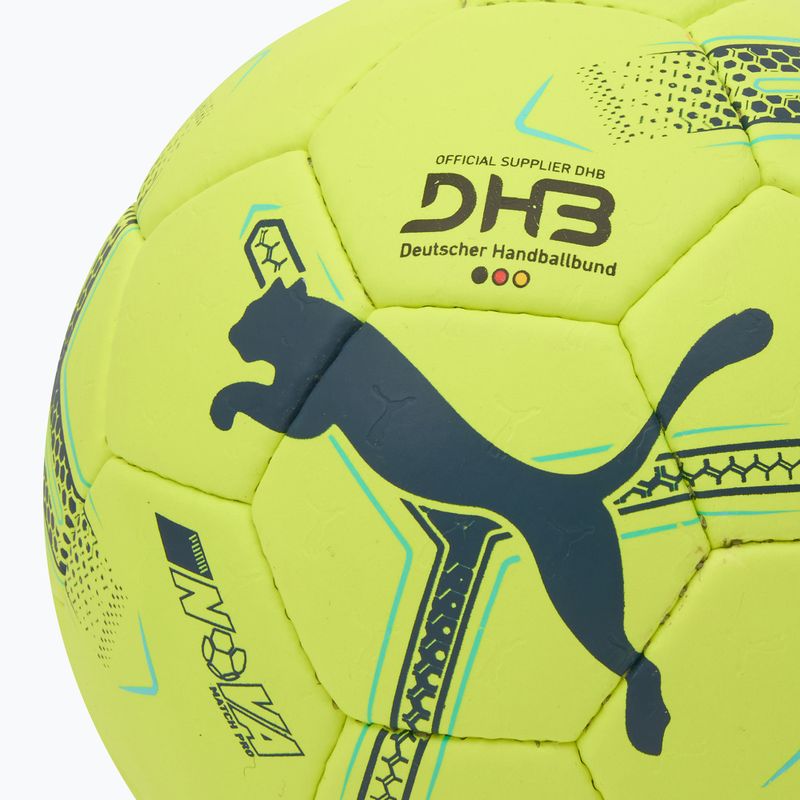 Piłka do piłki ręcznej PUMA Nova Match Pro fizzy apple/grey skies rozmiar 3 3