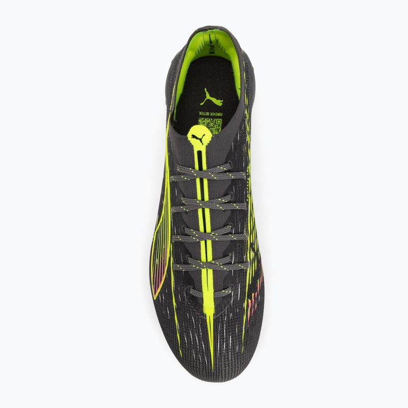 Buty piłkarskie męskie PUMA Ultra 5 Ultimate MxSG matte aged silver/yellow alert/sun struck 5
