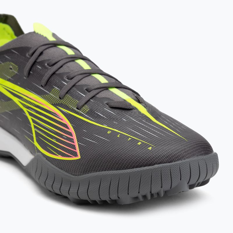 Buty piłkarskie męskie PUMA Ultra 5 Match TT matte aged silver/yellow alert/puma aged silver 7