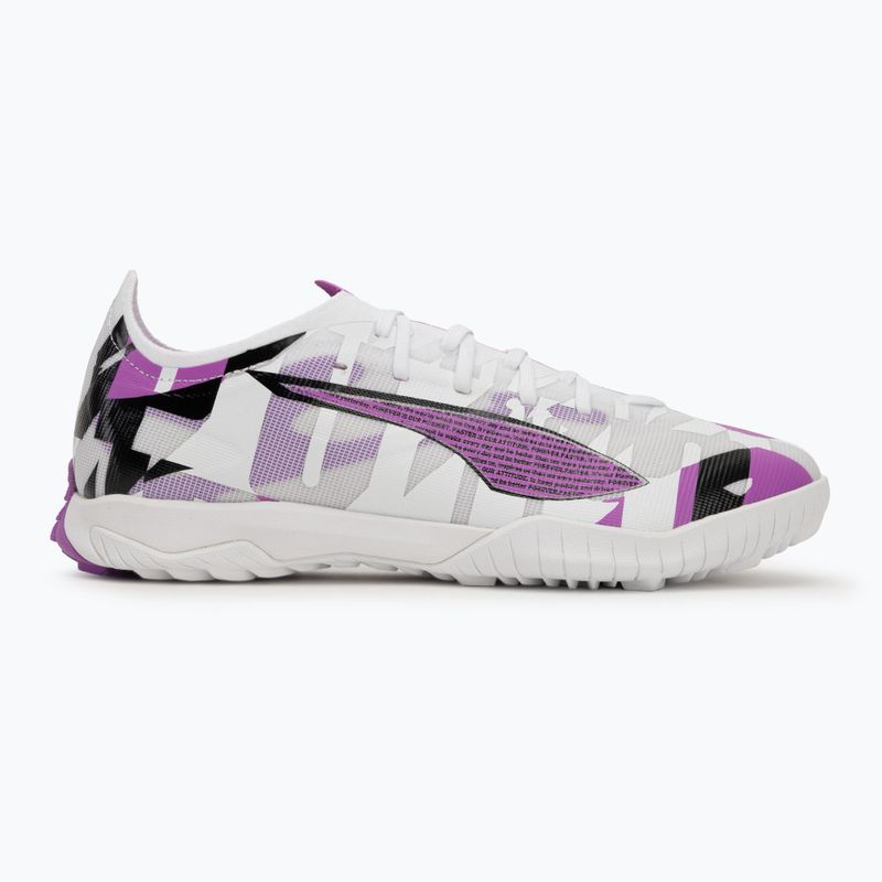 Buty piłkarskie męskie PUMA Ultra 5 Match Forever TT puma white/pure magenta/feather gray/puma black 2