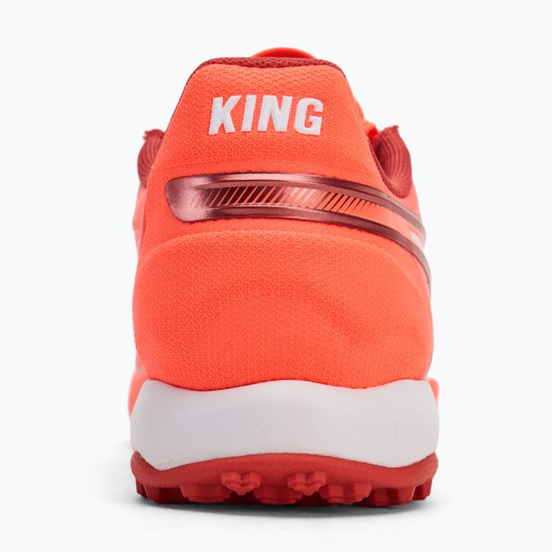 Buty piłkarskie męskie PUMA King Match TT glowing red/ puma white/ red fire 6