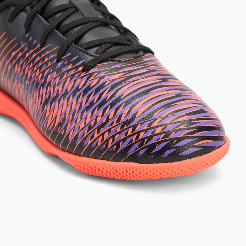 Buty piłkarskie dziecięce PUMA Future 8 Play It puma black/ puma white/ glowing red 7