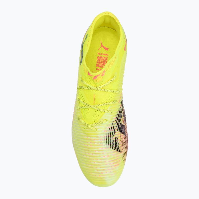 Buty piłkarskie męskie PUMA Future 8 Ultimate Low FG yellow alert/puma black/sun struck 5