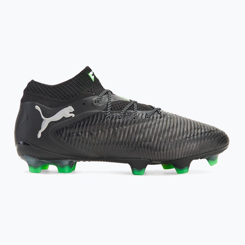 Buty piłkarskie męskie PUMA Future 8 Ultimate FG puma black/cool light gray/fluo green 2