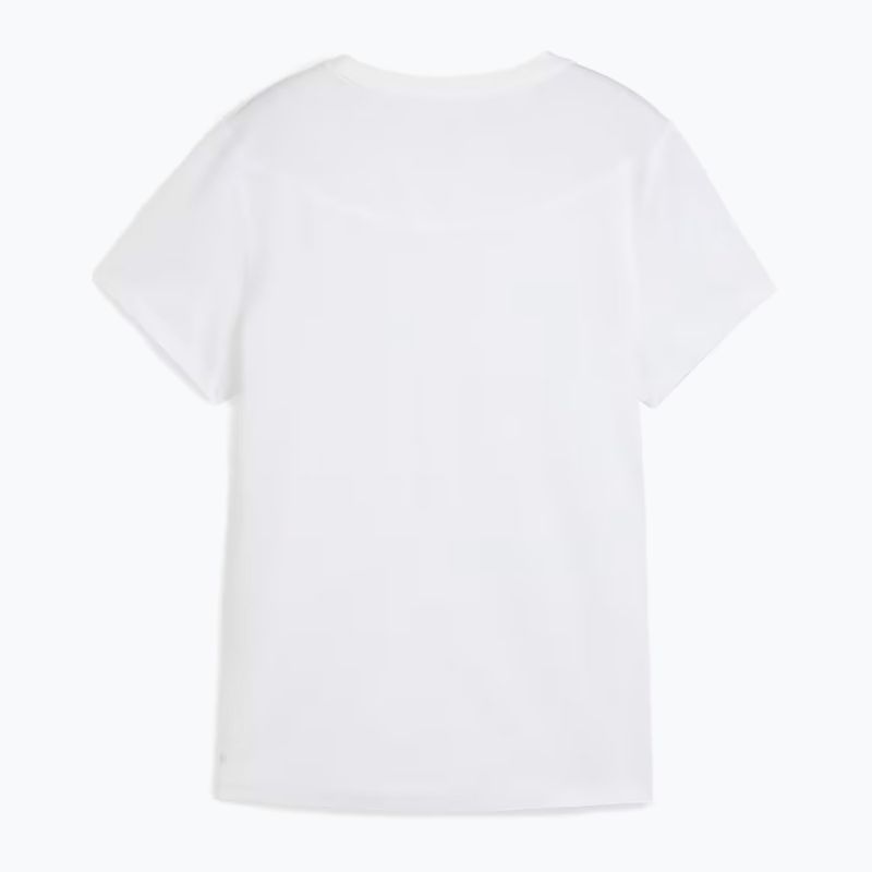 Koszulka do biegania damska PUMA Run Graphic Mesh Tee puma white 2