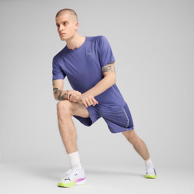 Koszulka do biegania męska PUMA Run Cloudspun Tee blue crystal 4