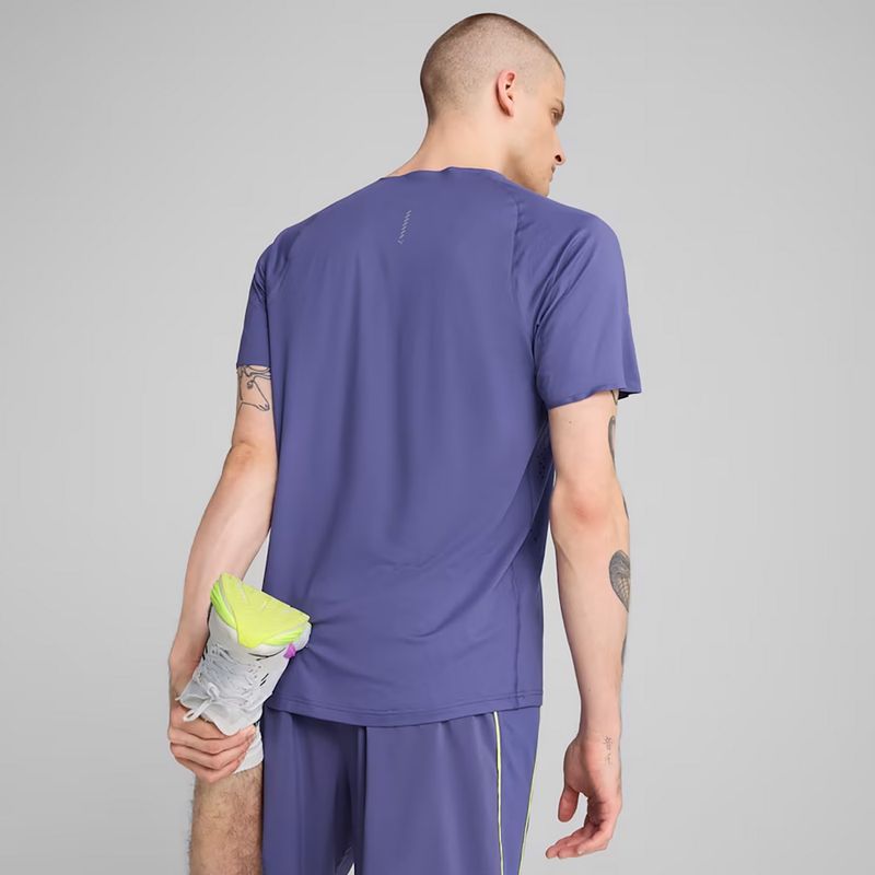 Koszulka do biegania męska PUMA Run Cloudspun Tee blue crystal 5