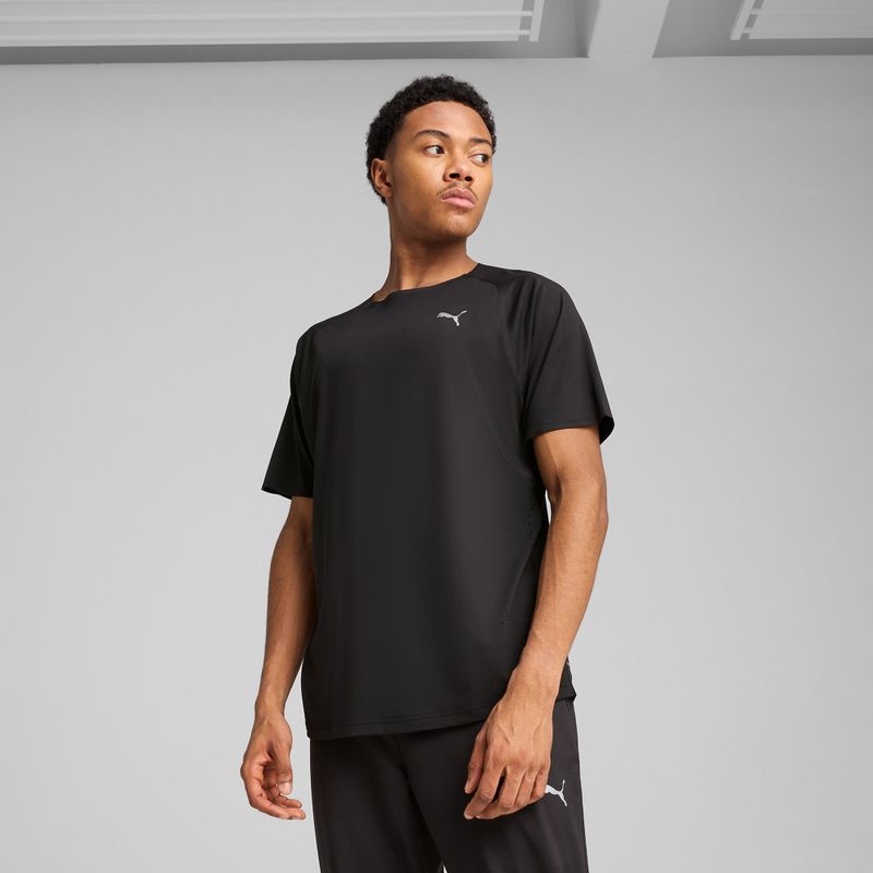 Koszulka do biegania męska PUMA Run Cloudspun Tee puma black 7