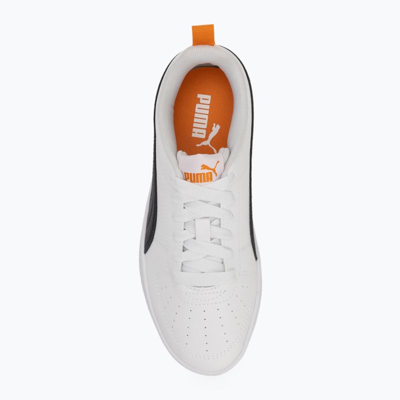 Buty juniorskie PUMA Rickie Jr puma white/new navy/dark poppy 5