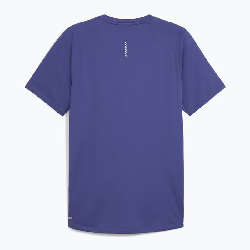 Koszulka do biegania męska PUMA Run Velocity Tee Poly blue crystal 2